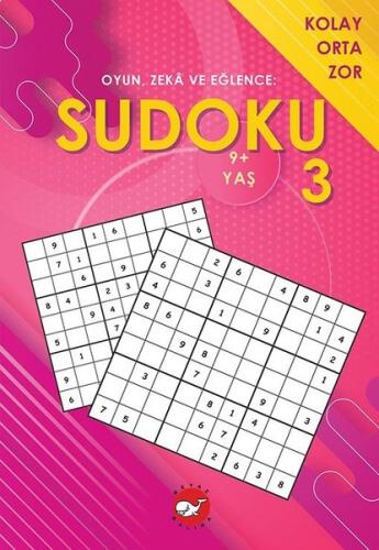 Sudoku 3 - Oyun Zeka ve Eğlence: Kolay Orta Zor