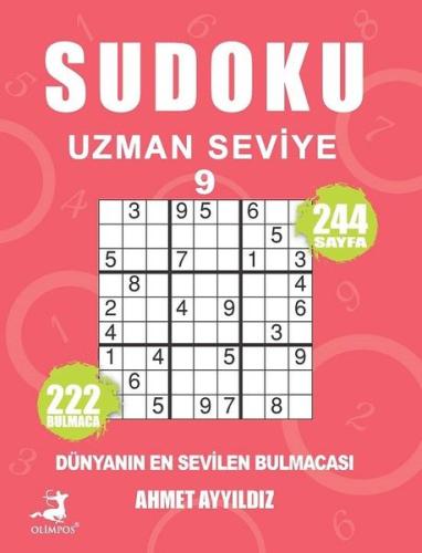 Sudoku Uzman Seviye 9 | Kitap Ambarı
