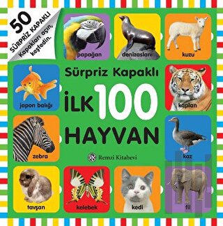 Sürpriz Kapaklı İlk 100 Hayvan | Kitap Ambarı