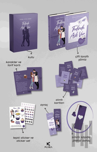 Tadında Aşk Var (Pleksi Ayraçlı Kutu Set) (Ciltli)