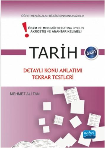 Tarih - Öğretmenlik Alan Bilgisi Konu Anlatımlı