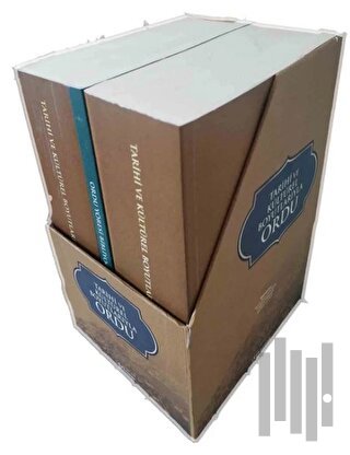 Tarihi ve Kültürel Boyutlarıyla Ordu 1-2 - Ordu Yöresi Bibliyografyası (3 Kitap Takım Kutulu)