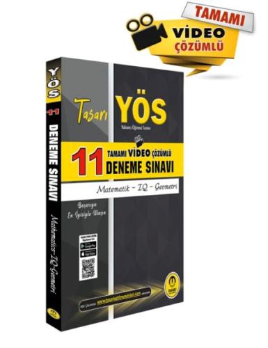 2021 YÖS Matematik IQ Geometri 11 Deneme Sınavı Video Çözümlü | Kitap 