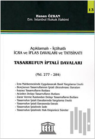 Tasarrufun İptali Davaları Md. 277-284