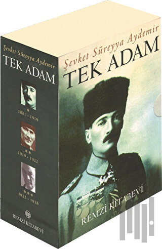 Tek Adam Mustafa Kemal (3 Cilt Takım - Kutulu) | Kitap Ambarı