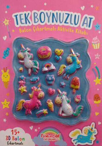 Tek Boynuzlu At - Balon Çıkartmalı Aktivite Kitabı | Kitap Ambarı