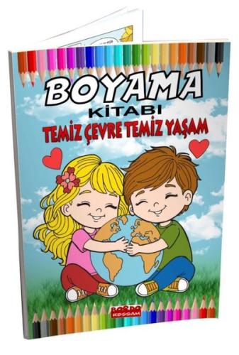 Temiz Çevre Temiz Yaşam Boyama Kitabı | Kitap Ambarı