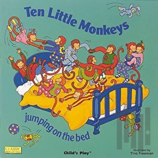 Ten Little Monkeys Jumping on the Bed (Ciltli) | Kitap Ambarı