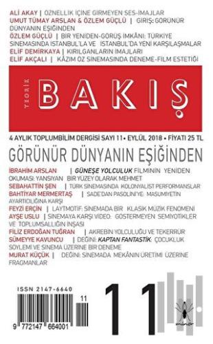 Teorik Bakış Sayı: 11