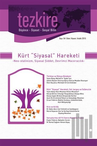 Tezkire Dergisi Sayı: 54 Ekim-Kasım-Aralık 2015