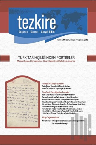 Tezkire Dergisi Sayı: 64 Nisan - Mayıs - Haziran 2018 | Kitap Ambarı