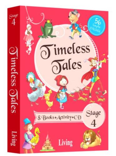 Stage 4 - Timeless Tales 8 Books + Activity + CD | Kitap Ambarı