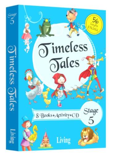Stage 5 - Timeless Tales 8 Books + Activity + CD | Kitap Ambarı