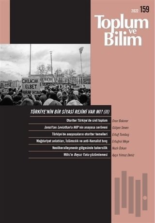 Toplum ve Bilim Dergisi Sayı: 159 | Kitap Ambarı