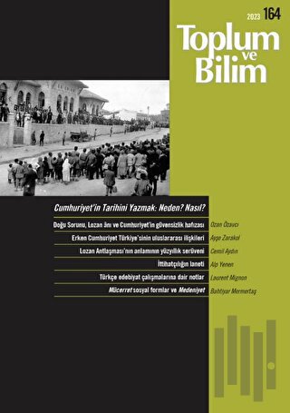 Toplum ve Bilim Dergisi Sayı: 164