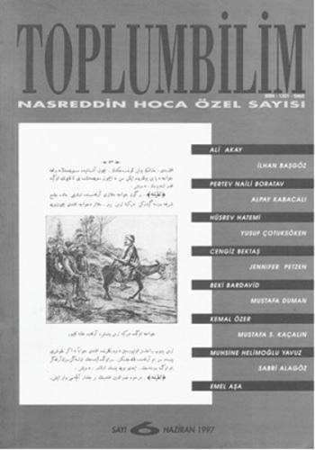 Toplumbilim Sayı: 6 Nasreddin Hoca Özel Sayısı | Kitap Ambarı