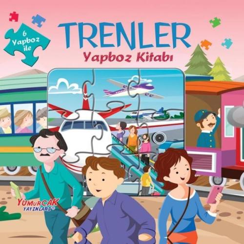 Trenler - Yapboz Kitabı (Ciltli) | Kitap Ambarı