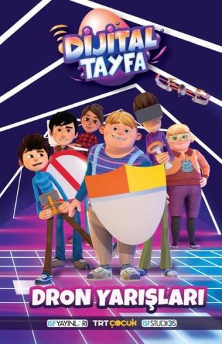 TRT Çocuk - Dijital Tayfa - Dron Yarışları (Ciltli) | Kitap Ambarı