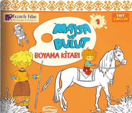 TRT Çocuk Maysa ve Bulut Boyama Kitabı - 1