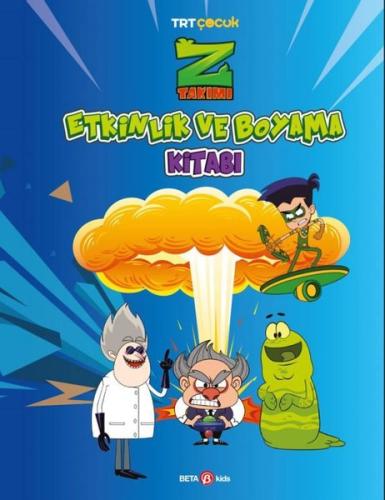 TRT Çocuk Z Takımı Etkinlik ve Boyama Kitabı 3 | Kitap Ambarı