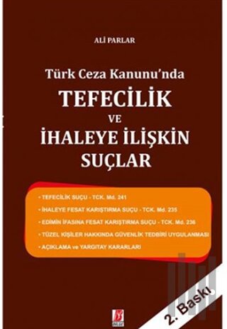 Türk Ceza Kanunu' nda Tefecilik ve İhaleye İlişkin Suçlar | Kitap Amba