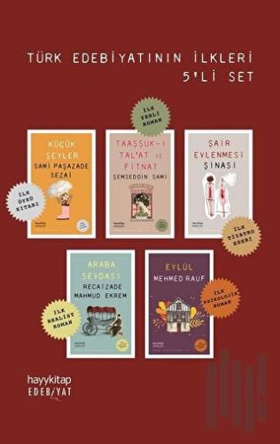 Türk Edebiyatının İlkleri Seti (5 Kitap Takım) | Kitap Ambarı