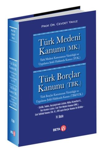 Türk Medeni Kanunu Türk Borçlar Kanunu Ciltli | Kitap Ambarı