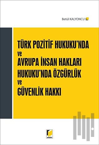 Türk Pozitif Hukuku'nda ve Avrupa İnsan Hakları Hukuku'nda Özgürlük ve Güvenlik Hakkı