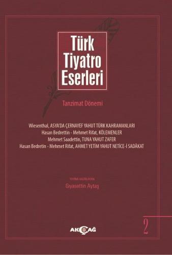 Türk Tiyatro Eserleri 2 Tanzimat Dönemi | Kitap Ambarı