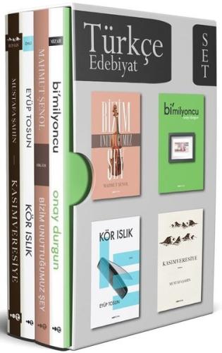 Türkçe Edebiyat Seti-4 Kitap Takım