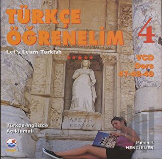 Türkçe Öğrenelim 4 - Let's Learn Turkish VCD (6 Adet) | Kitap Ambarı