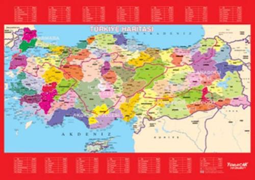 Türkiye Haritası Yapboz | Kitap Ambarı
