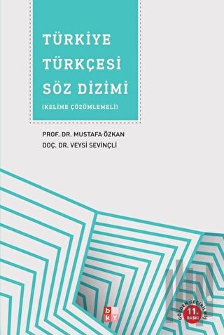 Türkiye Türkçesi Söz Dizimi | Kitap Ambarı