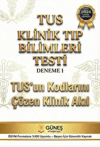 TUS Klinik Tıp Bilimleri Testi - Deneme 1 | Kitap Ambarı