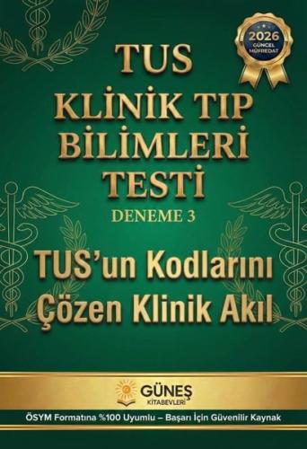 TUS Klinik Tıp Bilimleri Testi - Deneme 3 | Kitap Ambarı