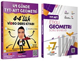 TYT AYT Etkili Geometri Soru Bankası ve 49 Günde TYT AYT Geometri Video Ders Kitabı