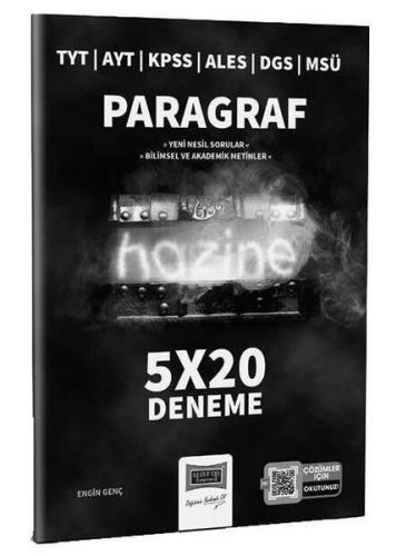 TYT AYT KPSS ALES DGS MSÜ Hazine Paragraf 5x20 Denemeler | Kitap Ambar