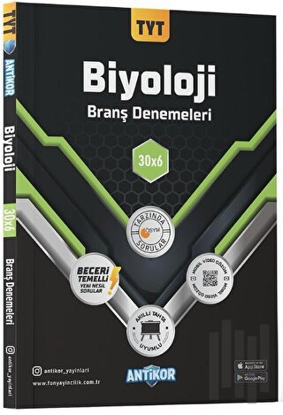 TYT Biyoloji 30x6 Branş Denemeleri