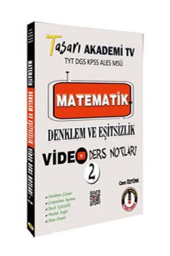 TYT DGS KPSS ALES MSÜ Matematik Denklem Eşitsizlik Video Ders Notları