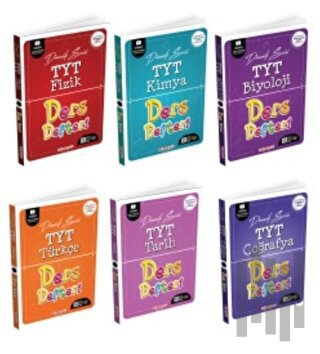 TYT Fizik + Kimya + Biyoloji + Türkçe + Tarih + Coğrafya Ders Defteri Set