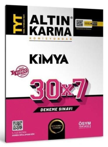 TYT Kimya 30x7 Deneme Sınavı | Kitap Ambarı