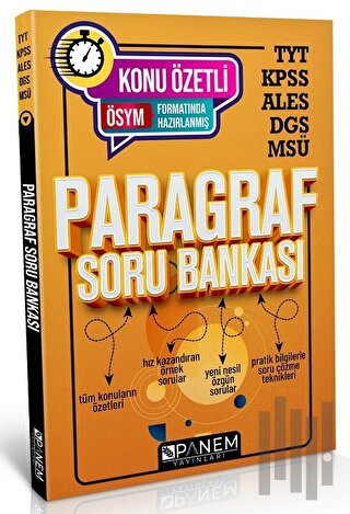TYT KPSS ALES DGS MSÜ Paragraf Soru Bankası | Kitap Ambarı