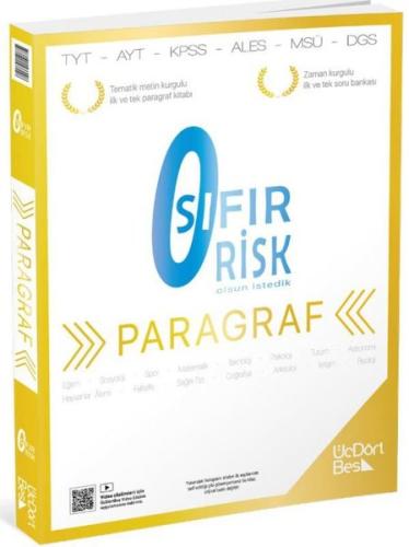 TYT Paragraf Sıfır Risk Soru Bankası