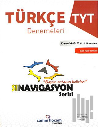TYT Sınavigasyon Serisi Türkçe Koparılabilir 15 Fasikül Deneme | Kitap