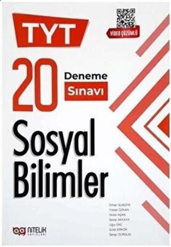Nitelik YKS TYT Sosyal Bilimler 20 Deneme Video Çözümlü | Kitap Ambarı
