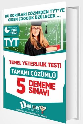 TYT Tamamı Çözümlü 5 Deneme Sınavı