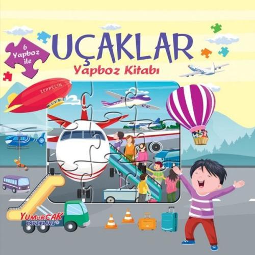 Uçaklar - Yapboz Kitabı (Ciltli)