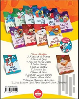 Uçuç Böceğim Masal Serisi - Eğik Yazılı