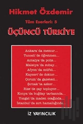 Üçüncü Türkiye Tüm Eserleri 5 | Kitap Ambarı