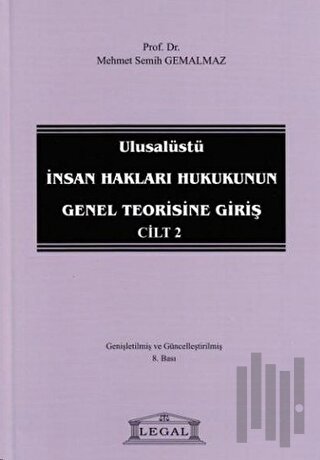 Ulusalüstü İnsan Hakları Hukukunun Genel Teorisine Giriş Cilt: 2